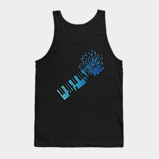 Synthesizer Keyboard Tank Top